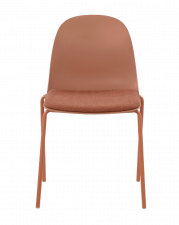 Стул пластиковый с мягким накладным текстильным сденьем Фирес Textile